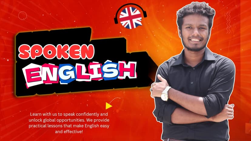 Spoken English course banner